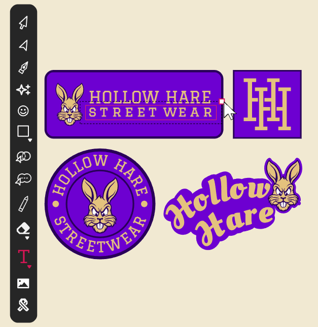 Text Tool — Beautiful Vector Typography