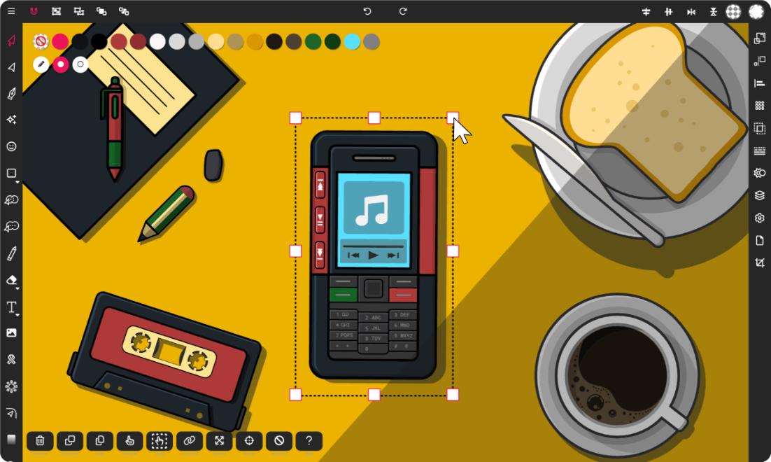 Vector Ink — The All-in-One Online Vector Graphics Editor