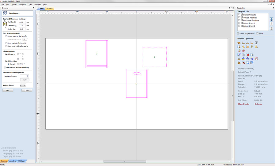 Production Routing | Vectric
