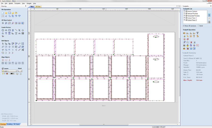 Production Routing | Vectric