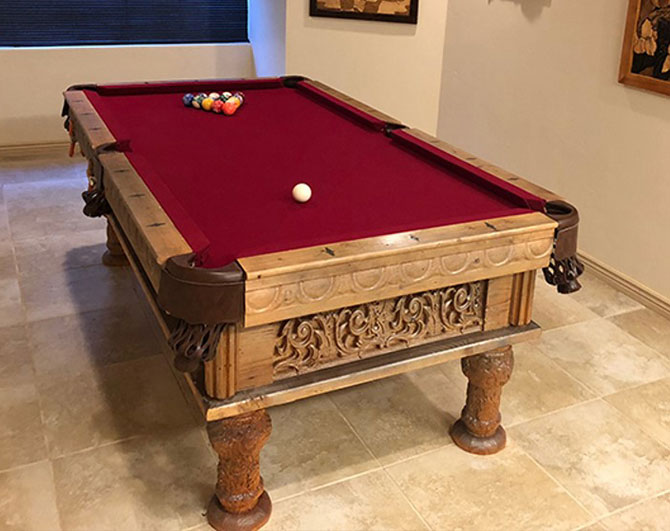 Gary Mast Pool Table