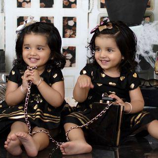Vanshika (mom) & Sia Aarna (twins) 🧿