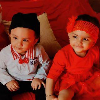 Mom & twins - Yuvaan Naysha 💞