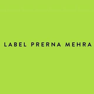 Label Prerna Mehra Indian Designer Clothing