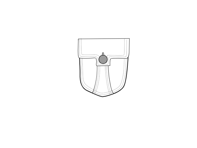 Trench With Side Pockets