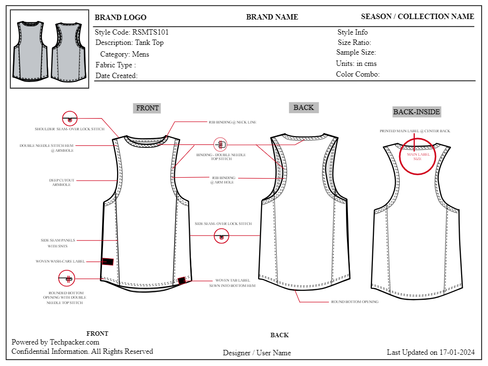 Tank - Tech Pack