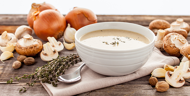 vegan cream mushroom soup