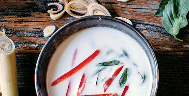 Thai Coconut Soup with Lemongrass and Lime - Thrive Energy Cookbook