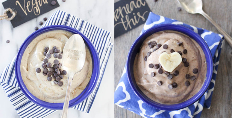 vegan banana ice cream