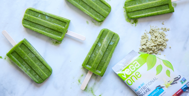 Green Smoothie Ice Pops