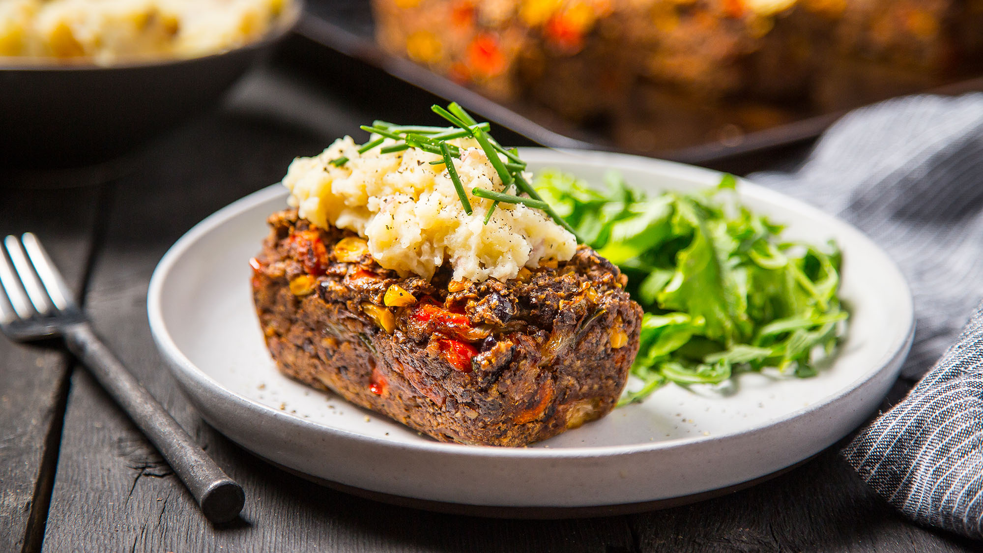 Black Bean Meat(less)loaf