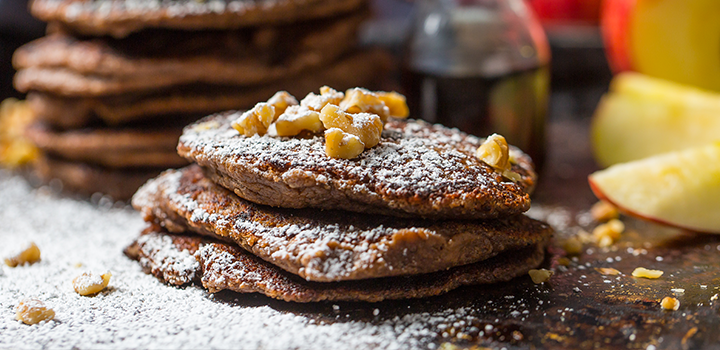 Chocolate Protein Pancakes2