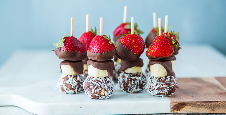 Chocolate Covered Skewers