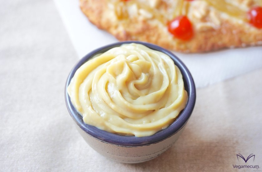 Finished classic pastry cream Finished classic pastry cream