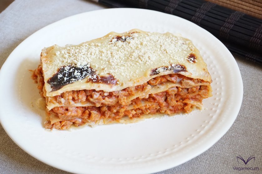 Vegan Bolognese Lasagna Vegan Bolognese Lasagna