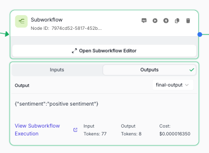 Sandbox Workflow Cost