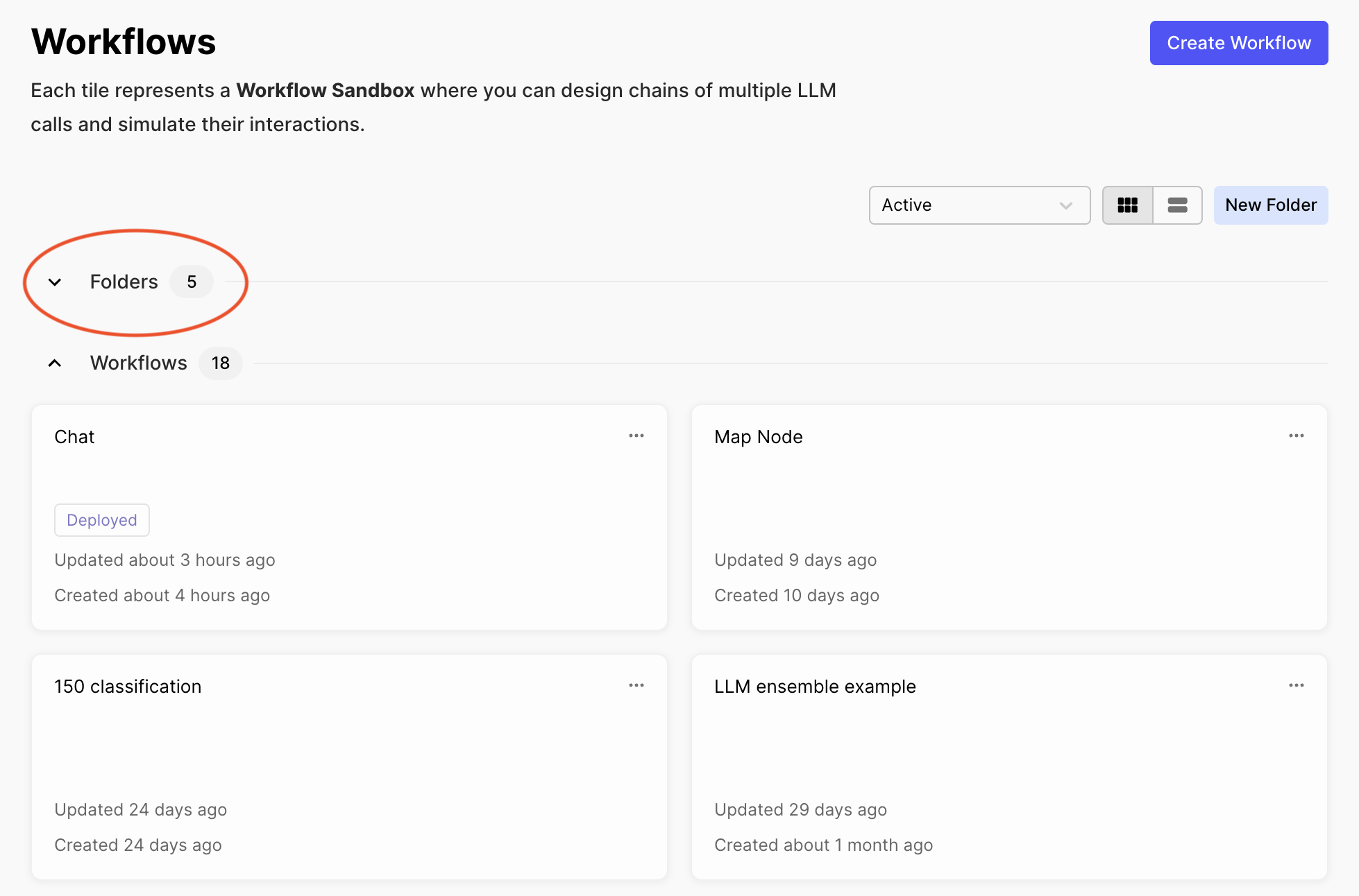 Collapsible Index Page Sections