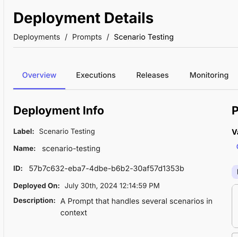 Display Deployment Description