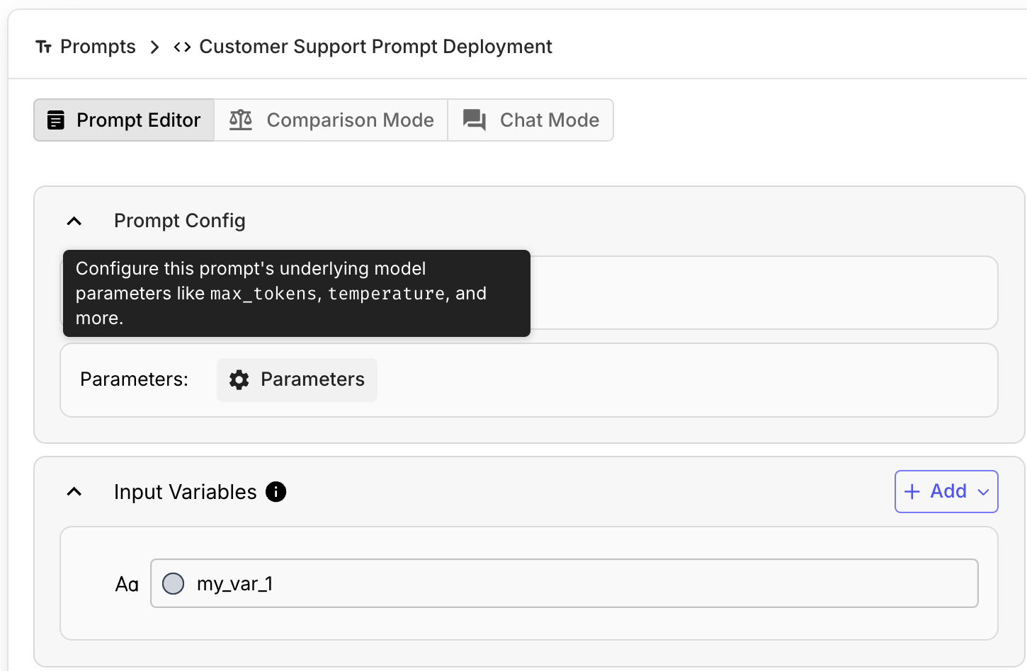 Visit Prompt Parameters to set Timeout