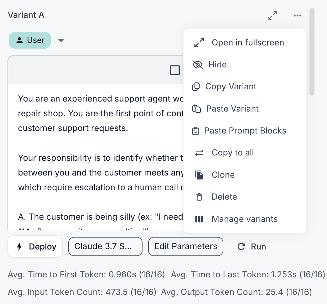 Copy/Paste Prompt Variants