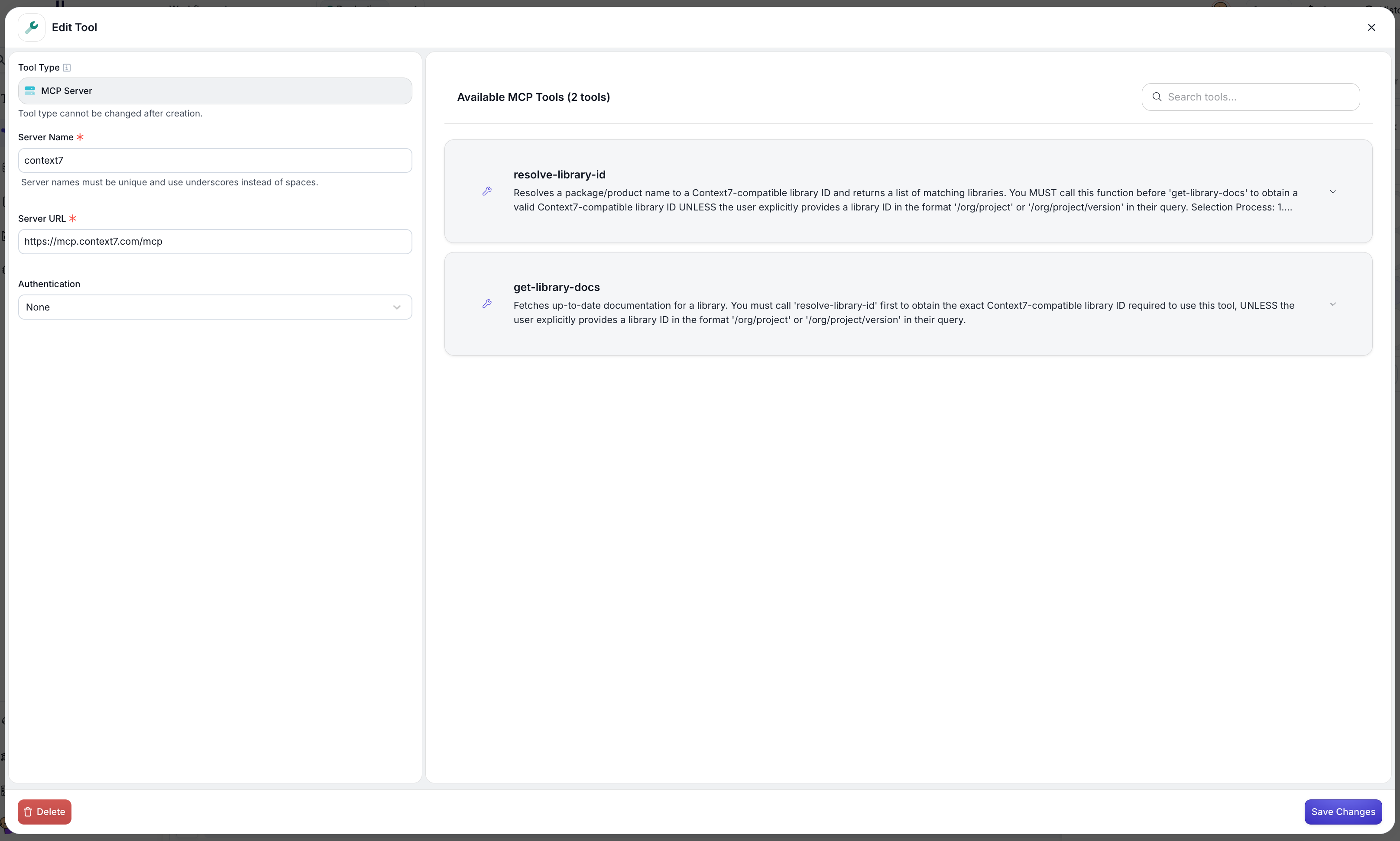 MCP Server Tools