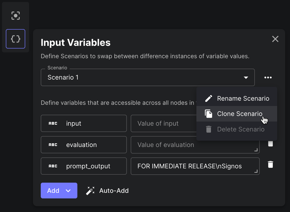 Clone Workflow Scenario