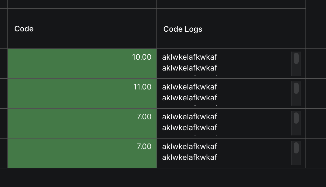 Code Logs Eval