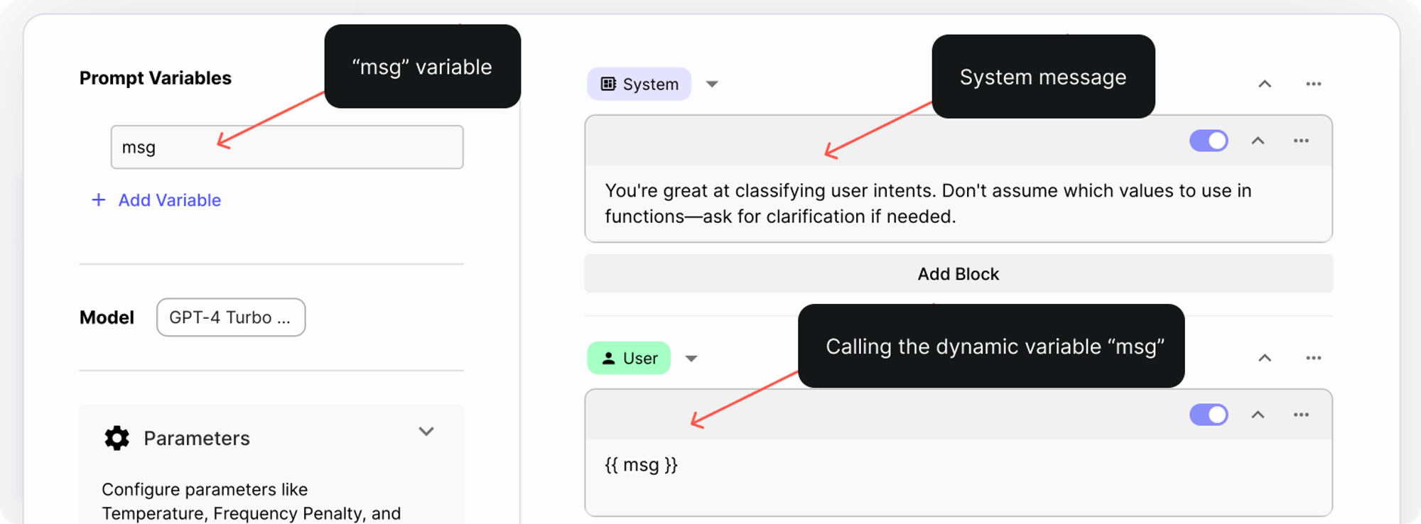 Prompt Node Setup