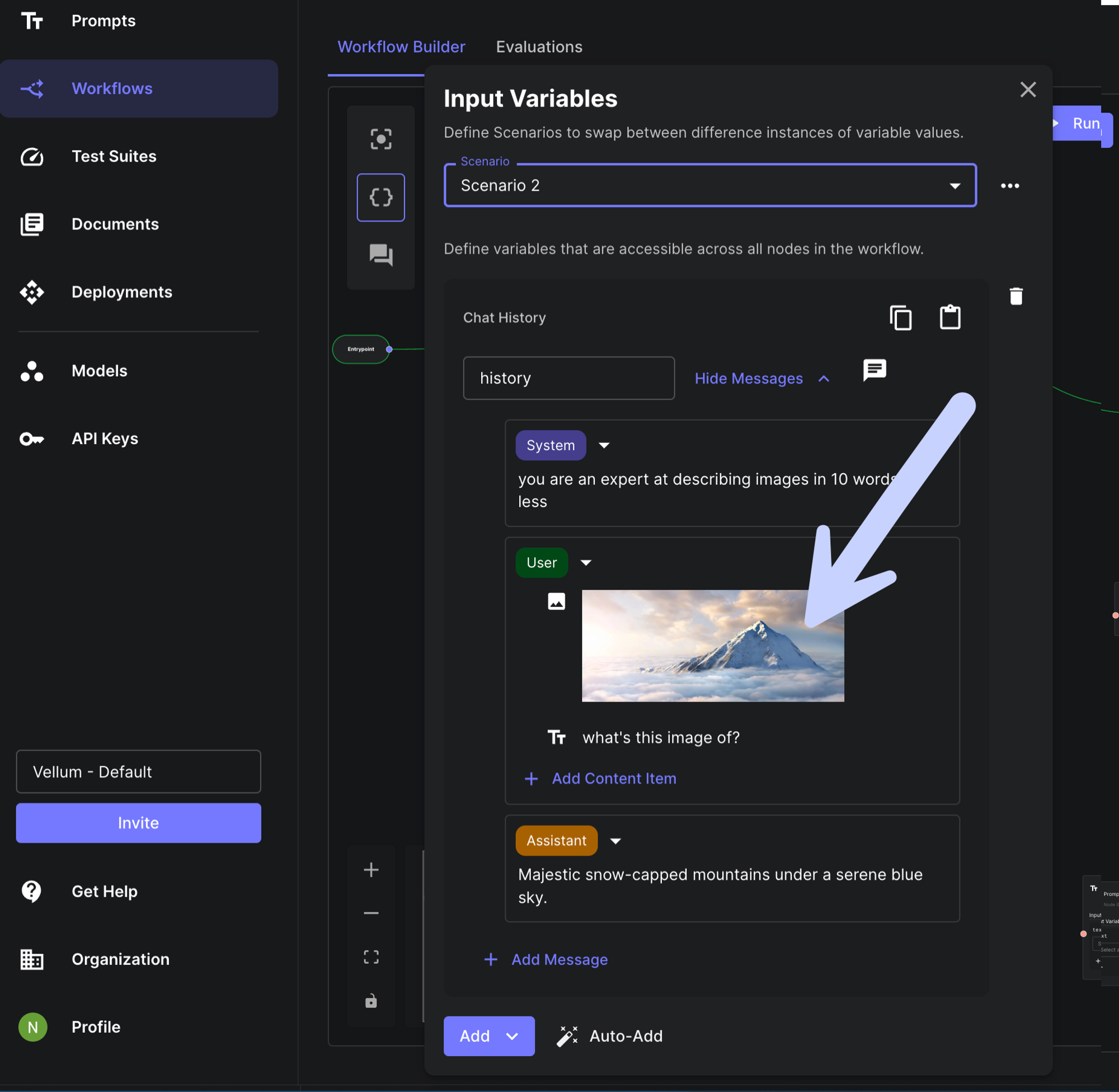 Images in Workflow Scenarios