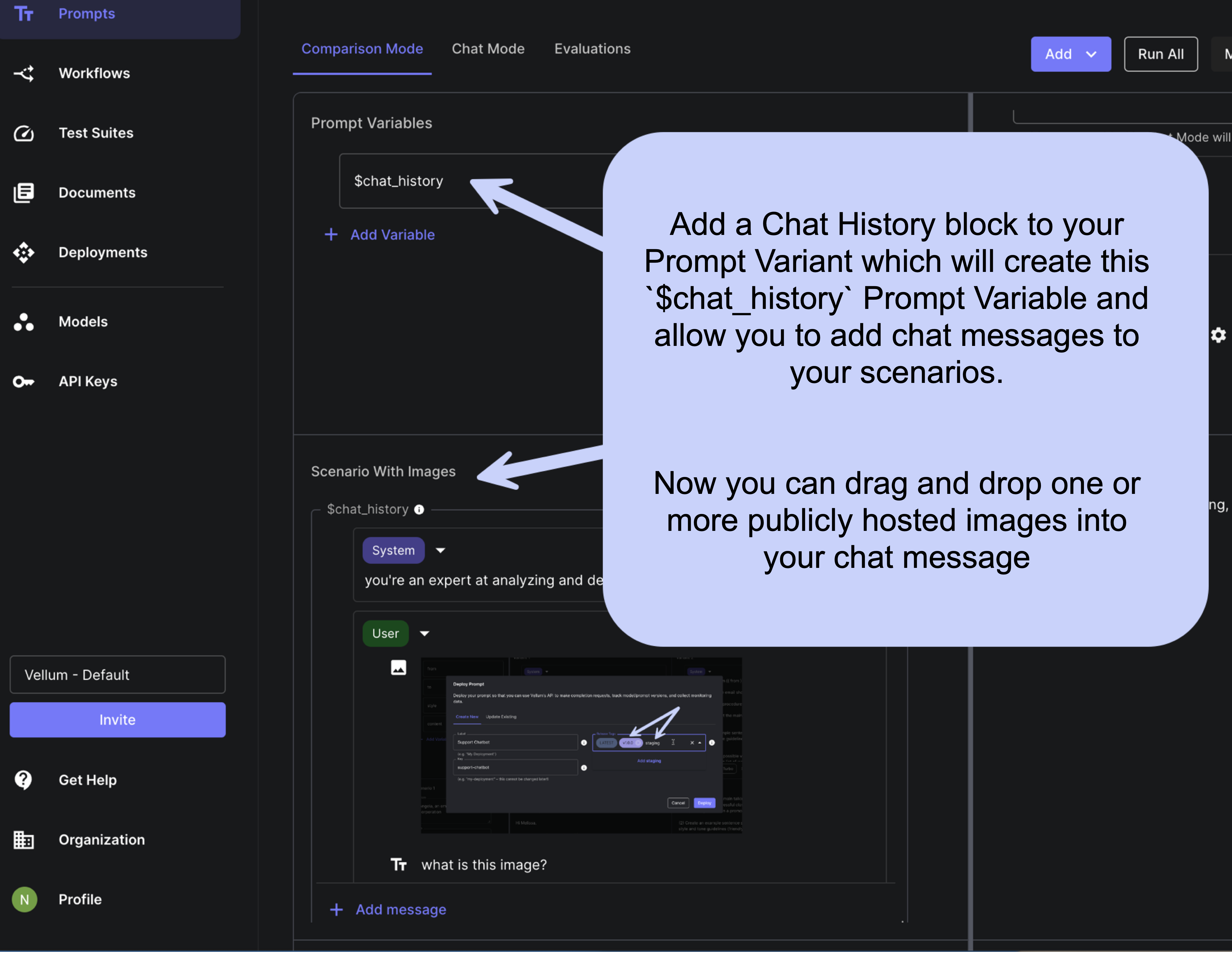 Prompt Sandbox Steps