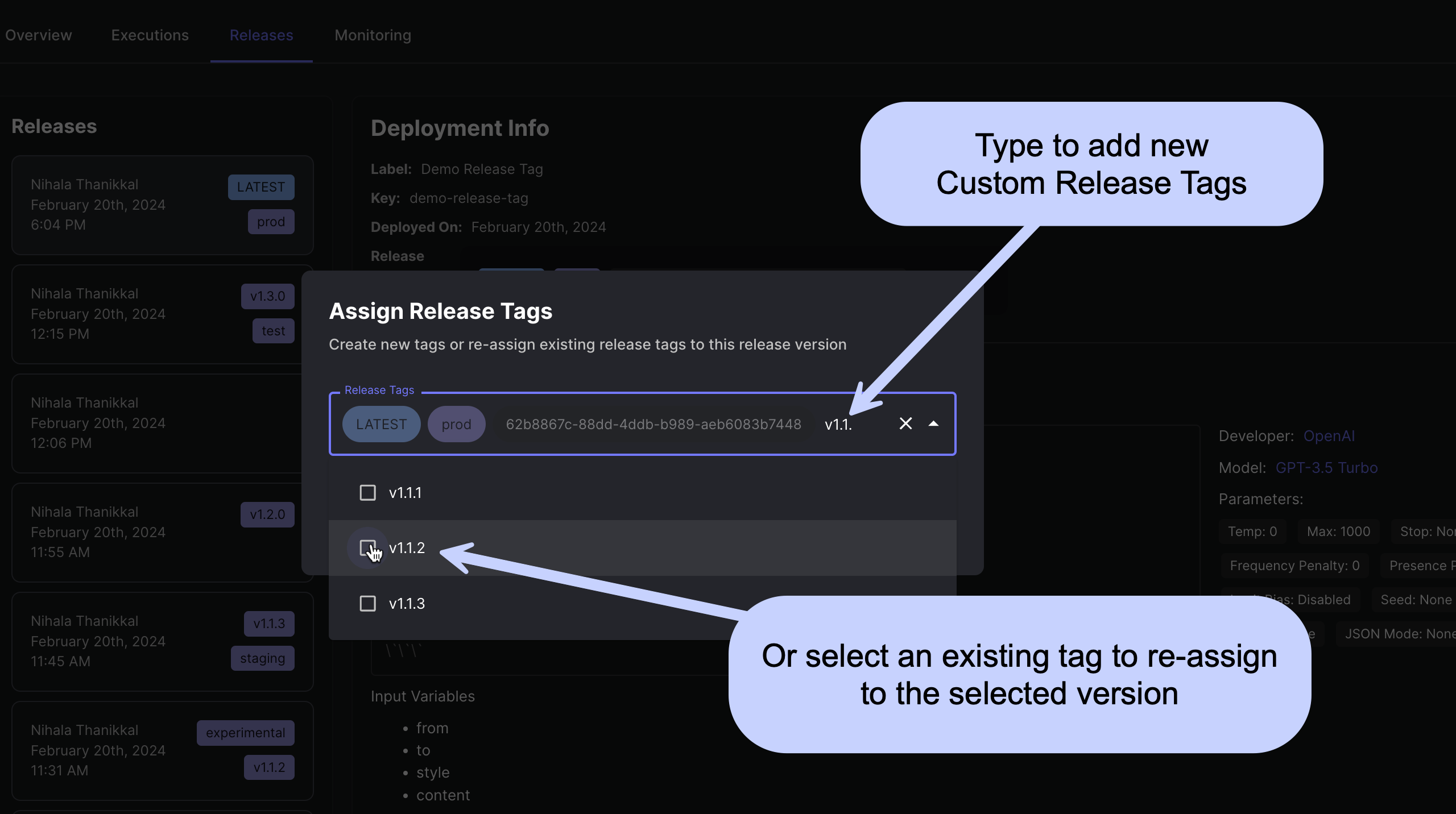 Creating Release Tags Post Deployment