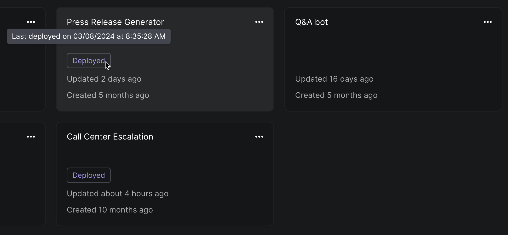 Sandbox Deployment Tag