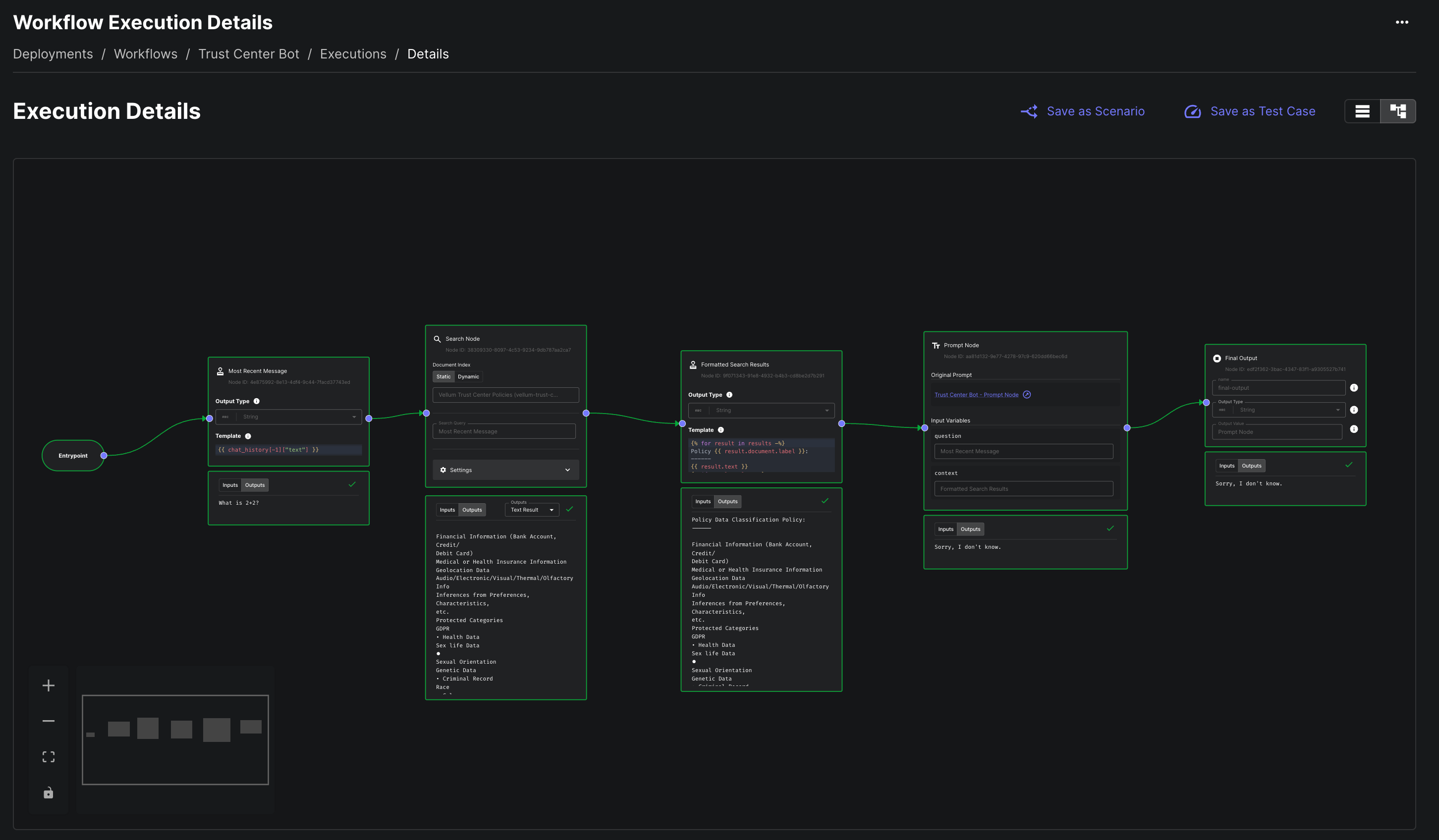 Workflow Deployment Execution