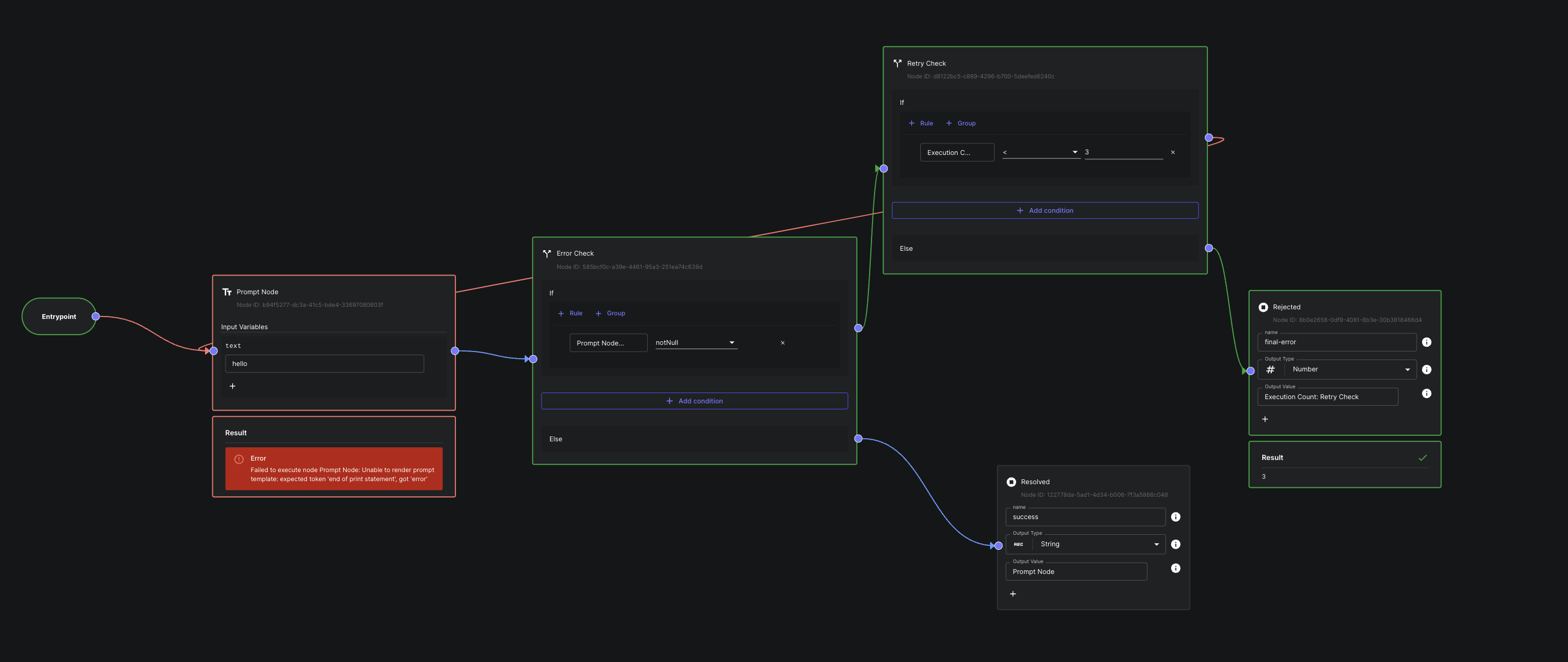 Workflow Retry Example