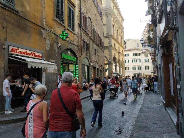 イタリア、フィレンツェの現状と現地の街の様子 2枚目の写真