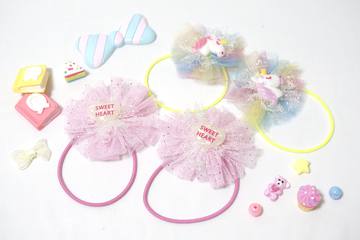 【イベントにも大活躍】手縫いでできる可愛いチュールヘアゴムの作り方【ハンドメイド】