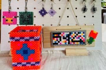 【ハンドメイド】アイロンビーズで素敵なインテリアやネームプレートを作ろう♪