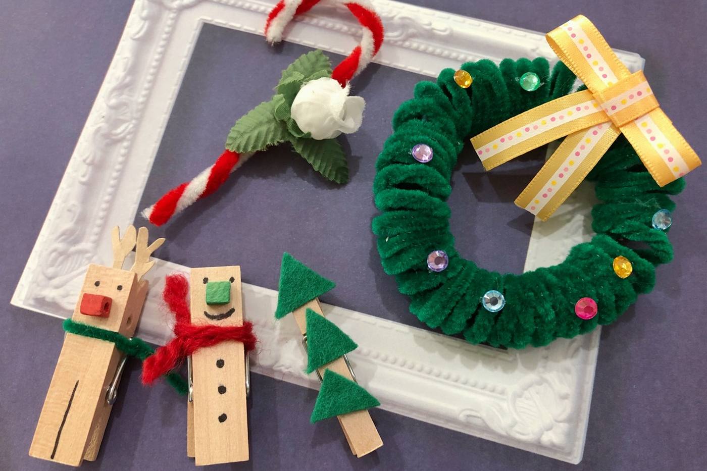 【ハンドメイド】簡単にすぐできる！クリスマス飾りの作り方♪ image