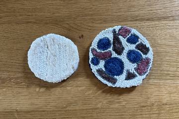 【ハンドメイド】パンチニードルでおしゃれなコースターを作ろう！