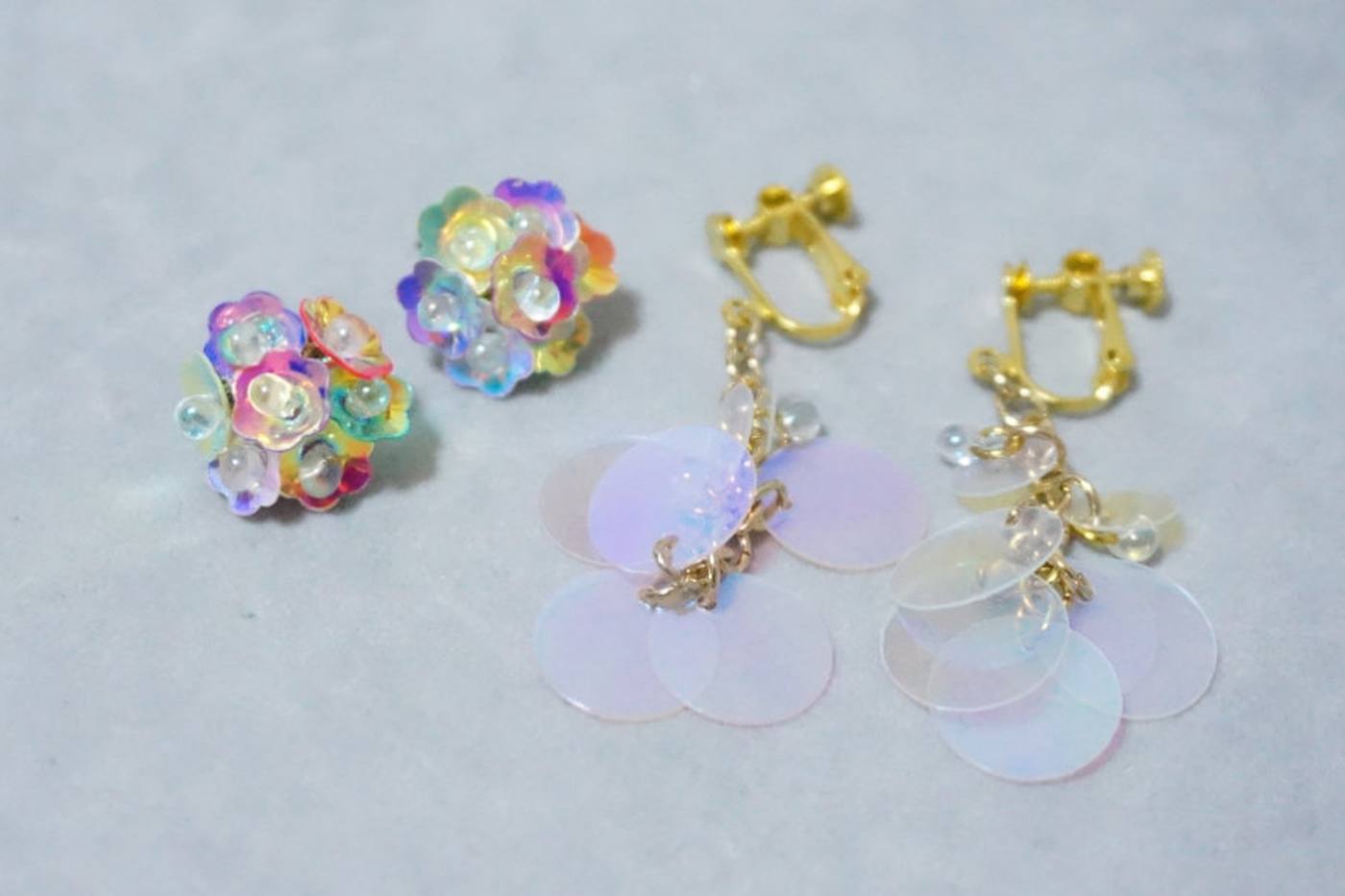【ハンドメイド】存在感抜群!スパンコールアクセサリーを作ろう! image