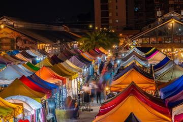 【タイ】バンコクでおすすめのナイトマーケット4選｜その特徴とアクセスをご紹介