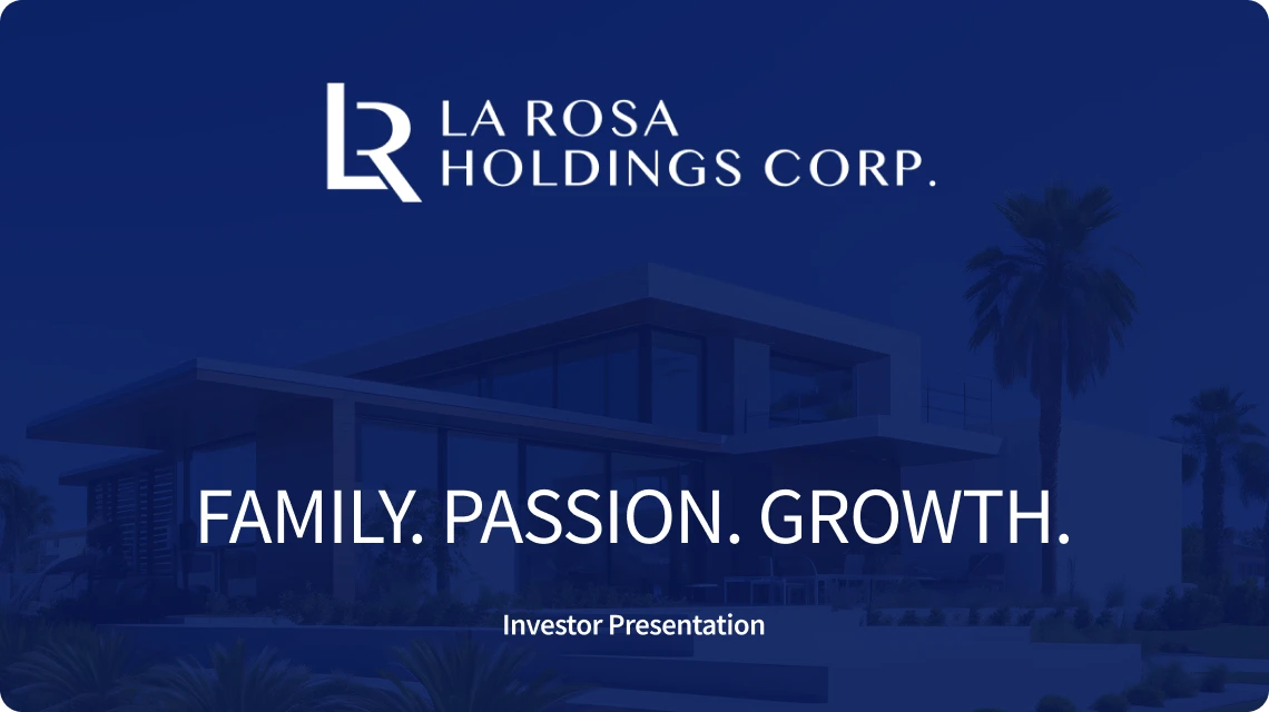 Investor Presentation Thumbnail - HiRes