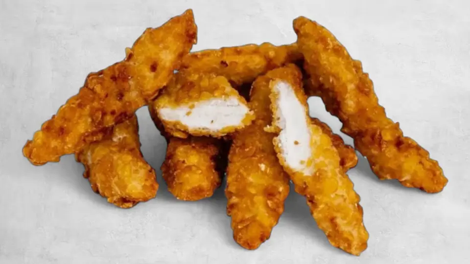 Friteeratut kanan fileet jasmiiniriisillä