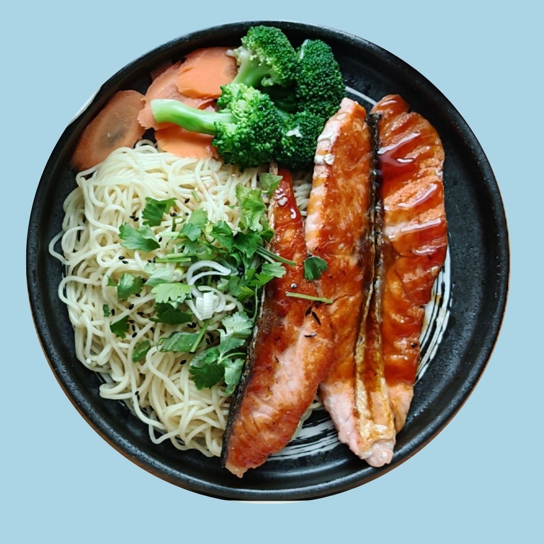 19 Teriyaki Salmon 三文鱼