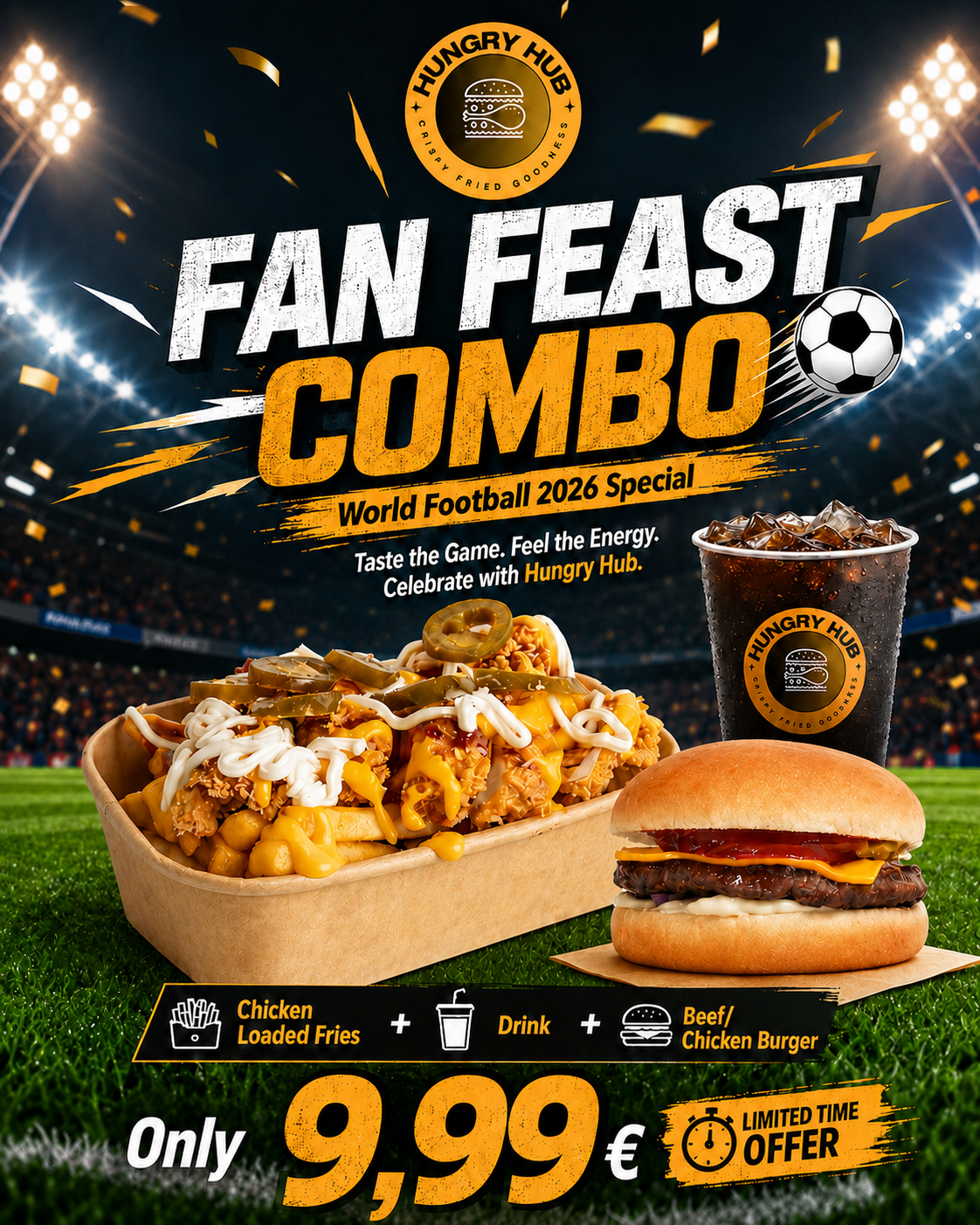 World Cup Football Combo
