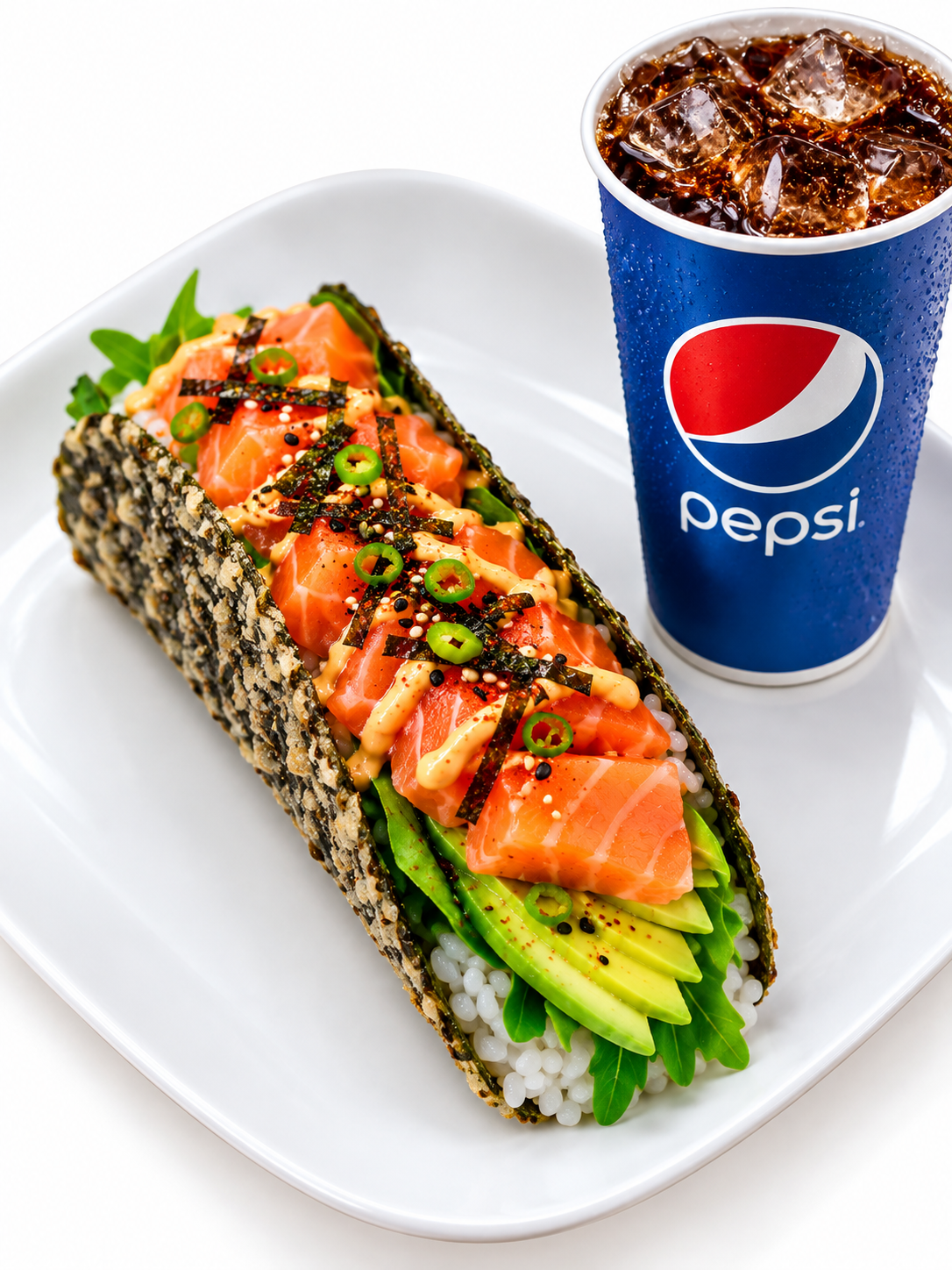 Salmon Taco (G, L)
