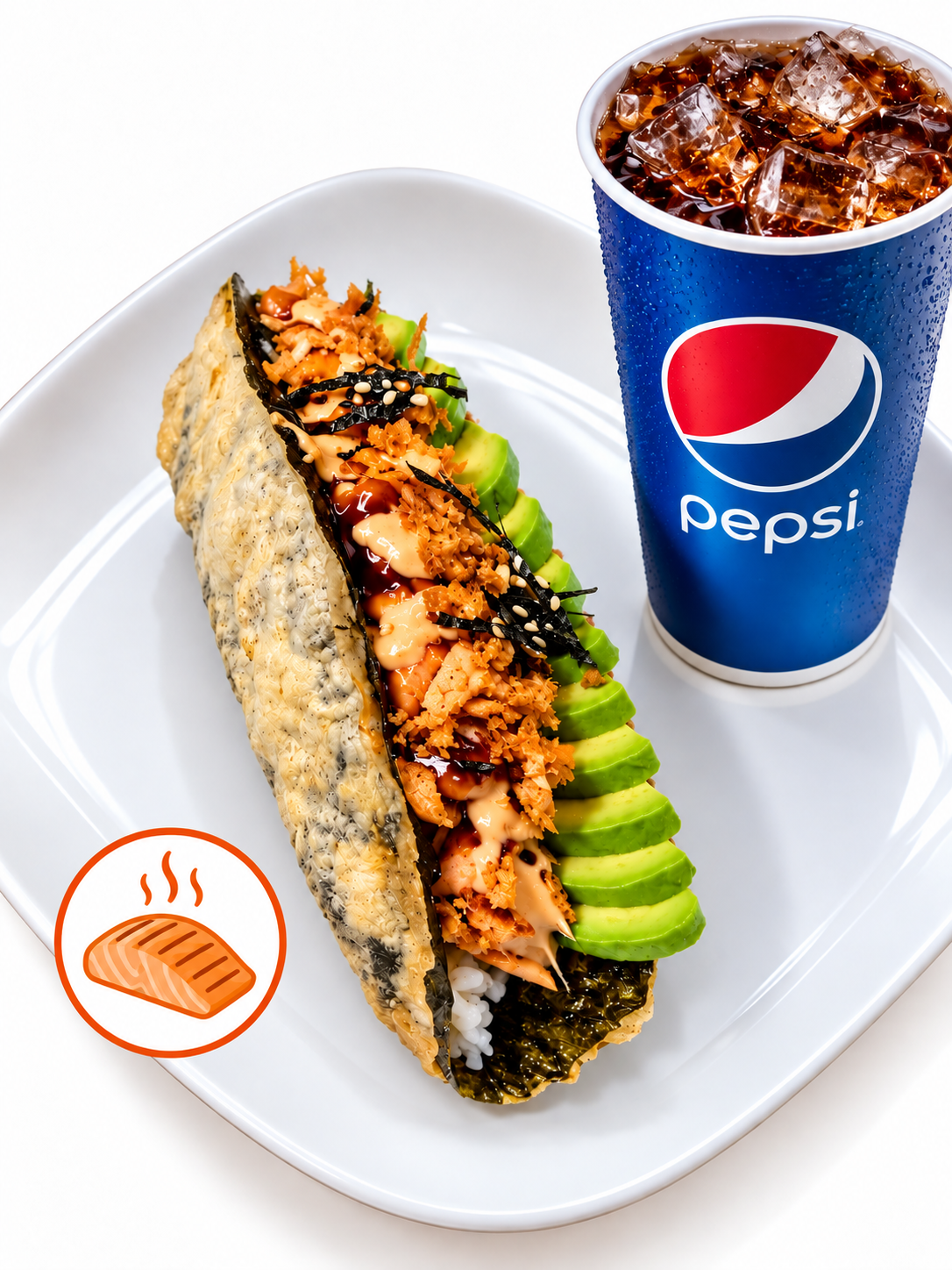 Salmon Gochujang Taco (L)