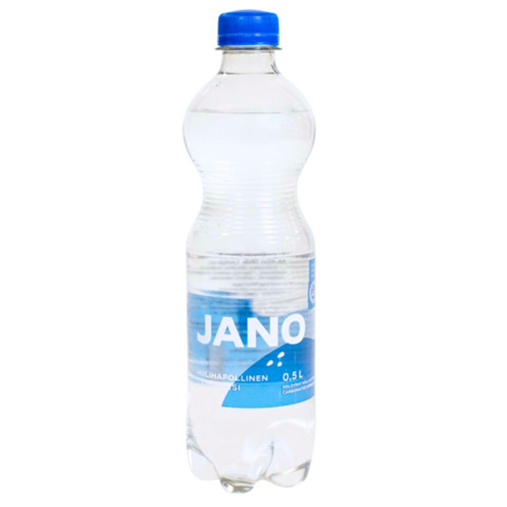 Lähdevesi pullo (hiilihapotettu) 0,5L