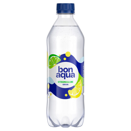 Bon Aqua Sitruuna-Lime pullo 0,5 L