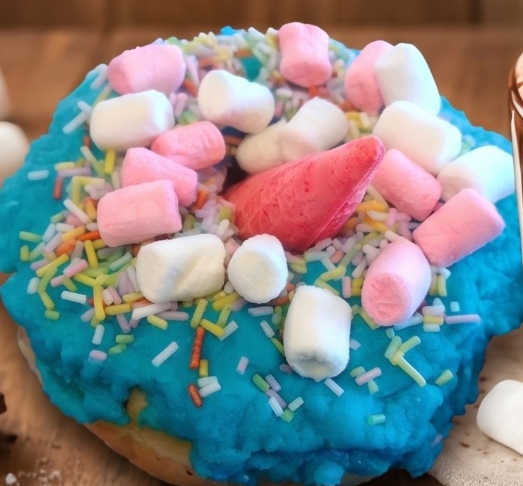 Unicorn Donut